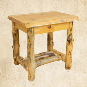Aspen Pine End Table