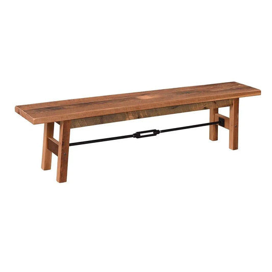 Dillon Oak Farmhouse Bench