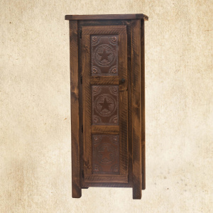 Hand Hewn One Door Pie Safe