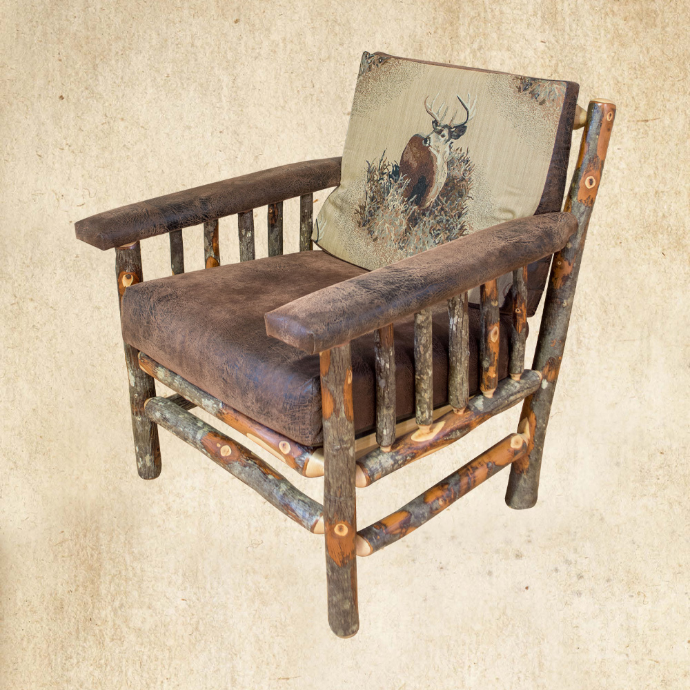 Hickory Upholstered Chair