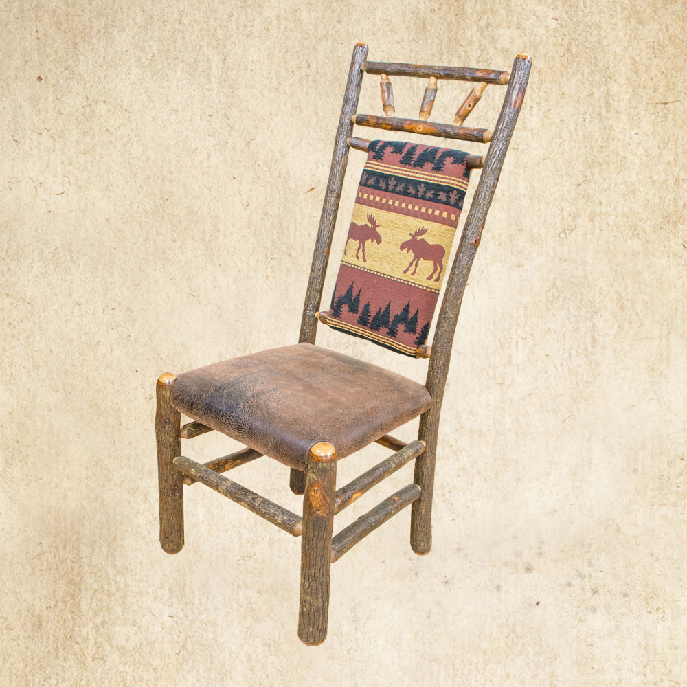 Hickory High Back Dining Chair