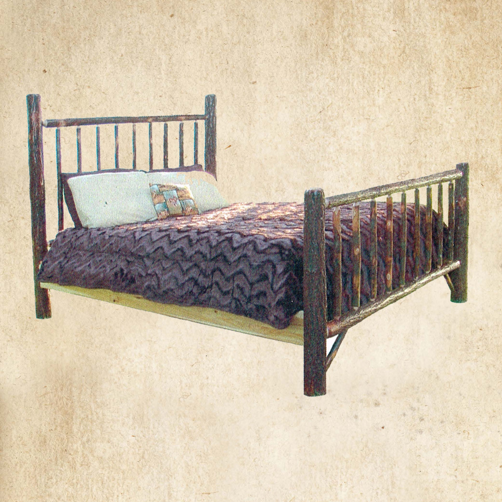 Hickory Mission Bed