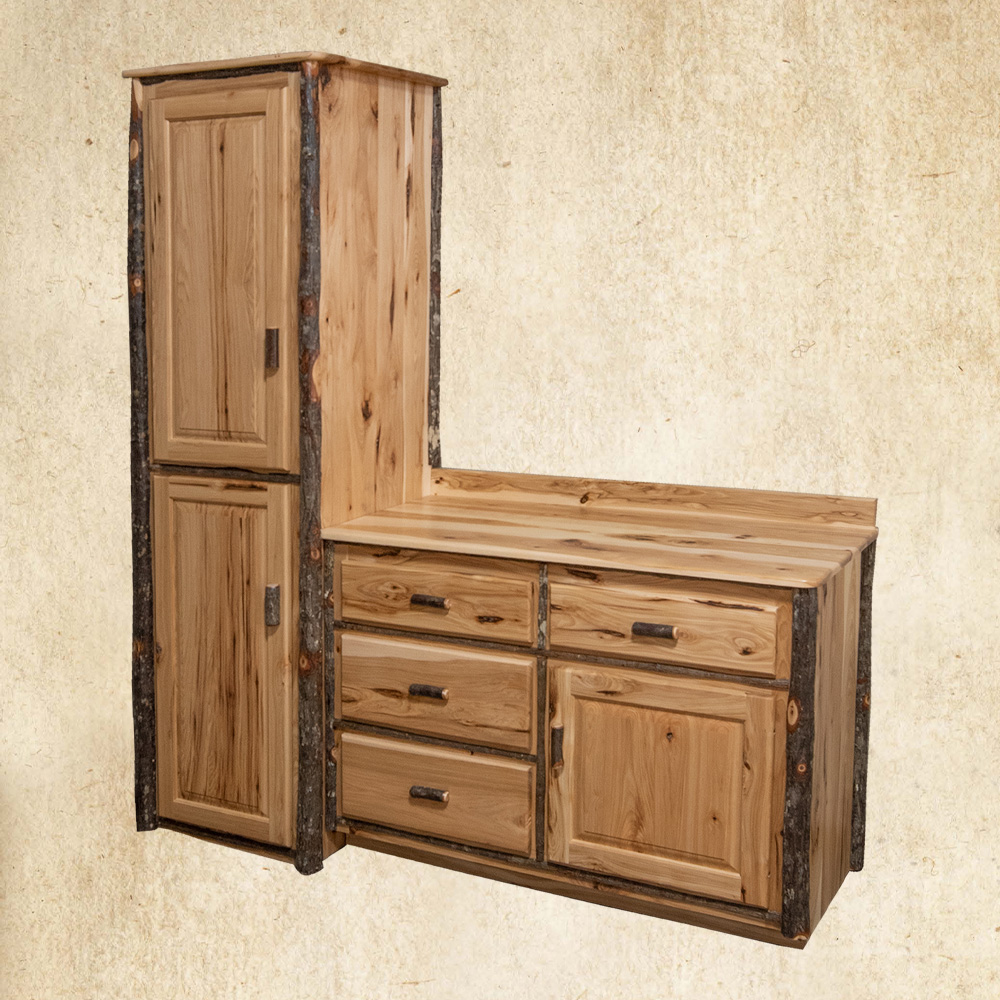 Hickory Vanity