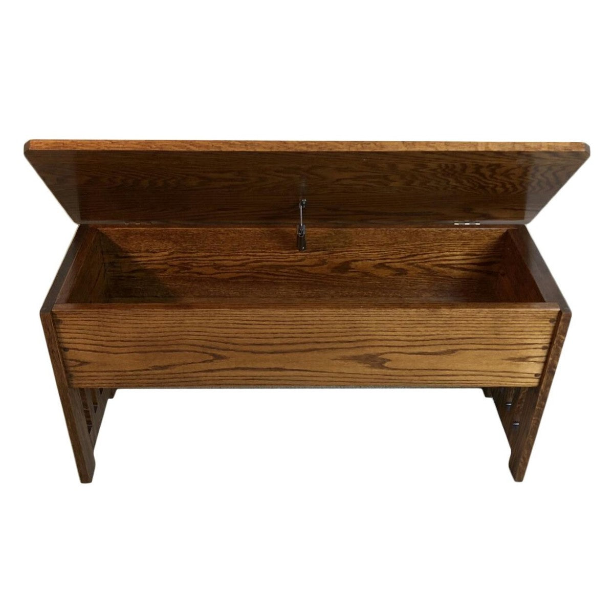 flip top bench oak wood michaels stain