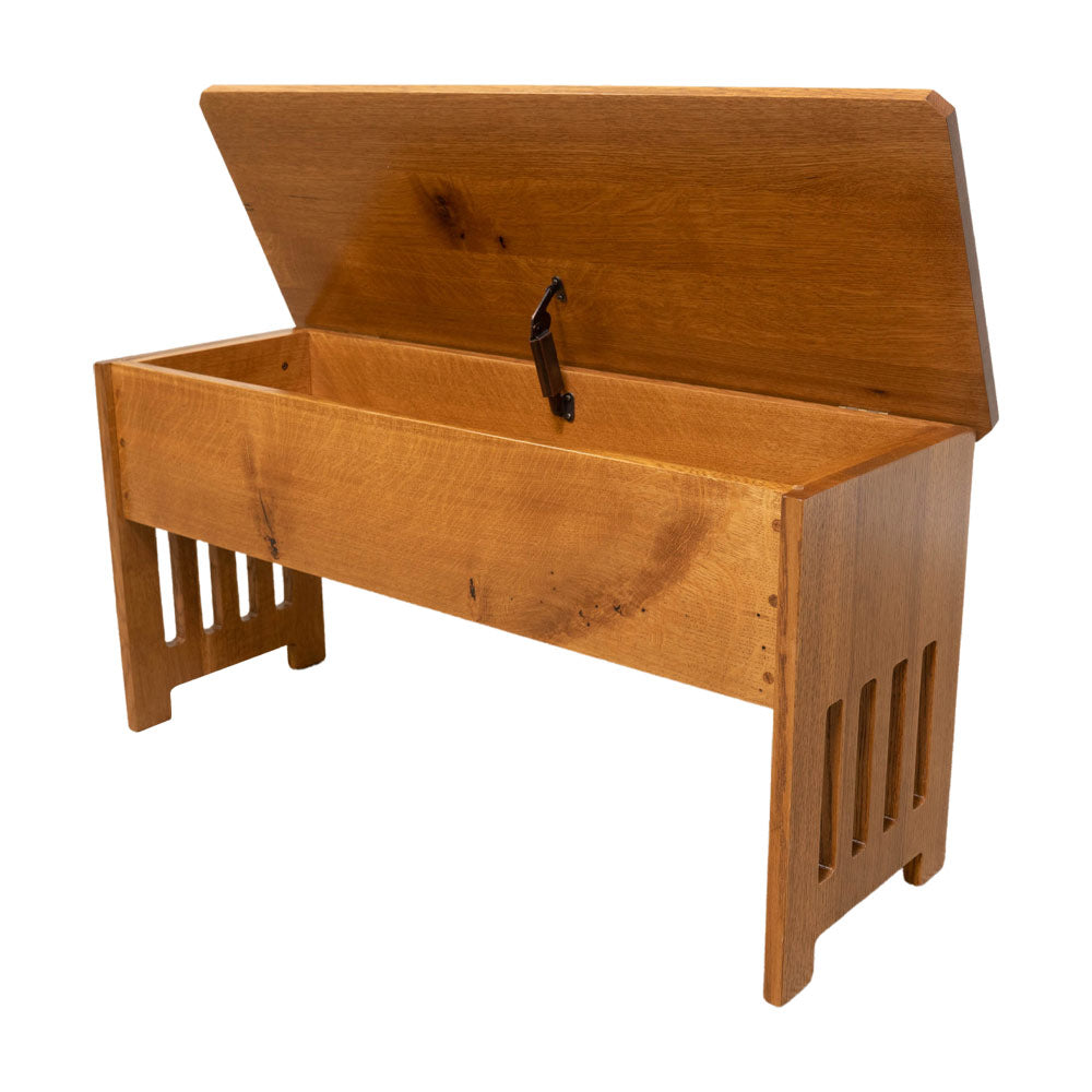 Mission Style Storage Bench