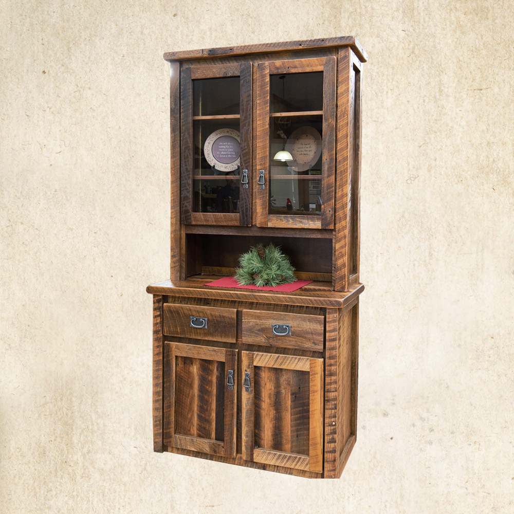 Reclaimed Wood 2 Door Hutch