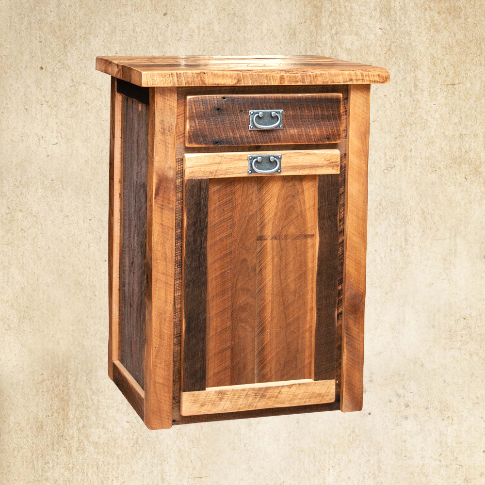 Reclaimed Trash Cabinet