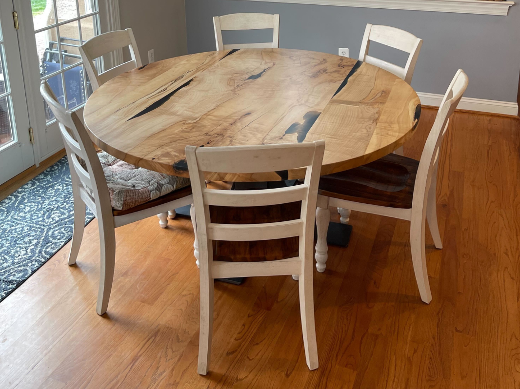 Custom Epoxy Dining Table