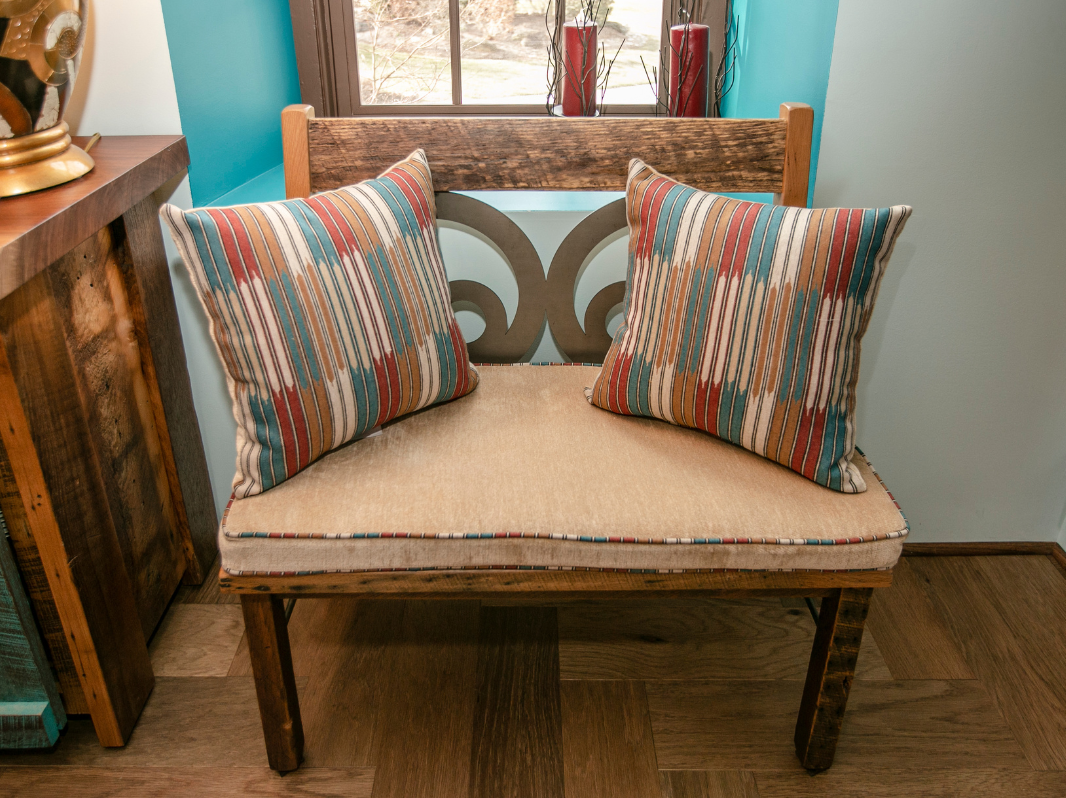 Santa Fe Inspired Dining Bench
